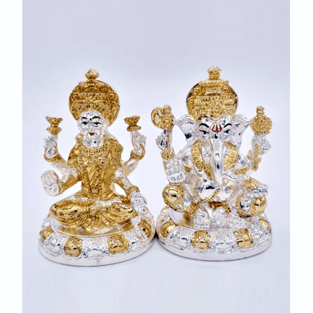 Goddess Lakshmi Devi, Lord Ganesha Idols